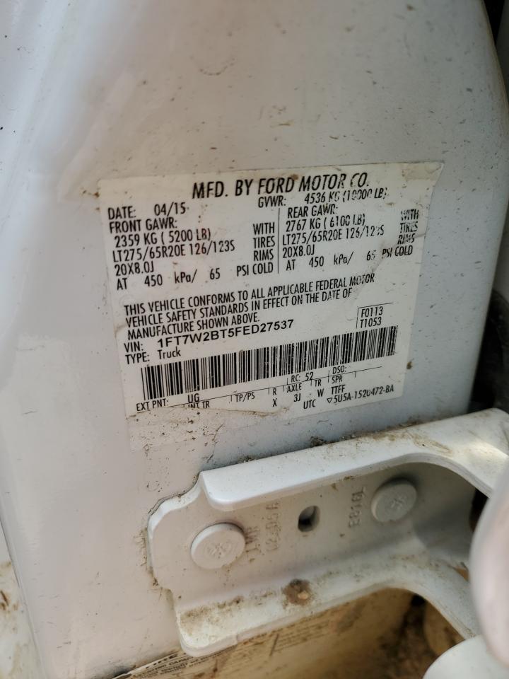 1FT7W2BT5FED27537 2015 FORD F250 - Image 14