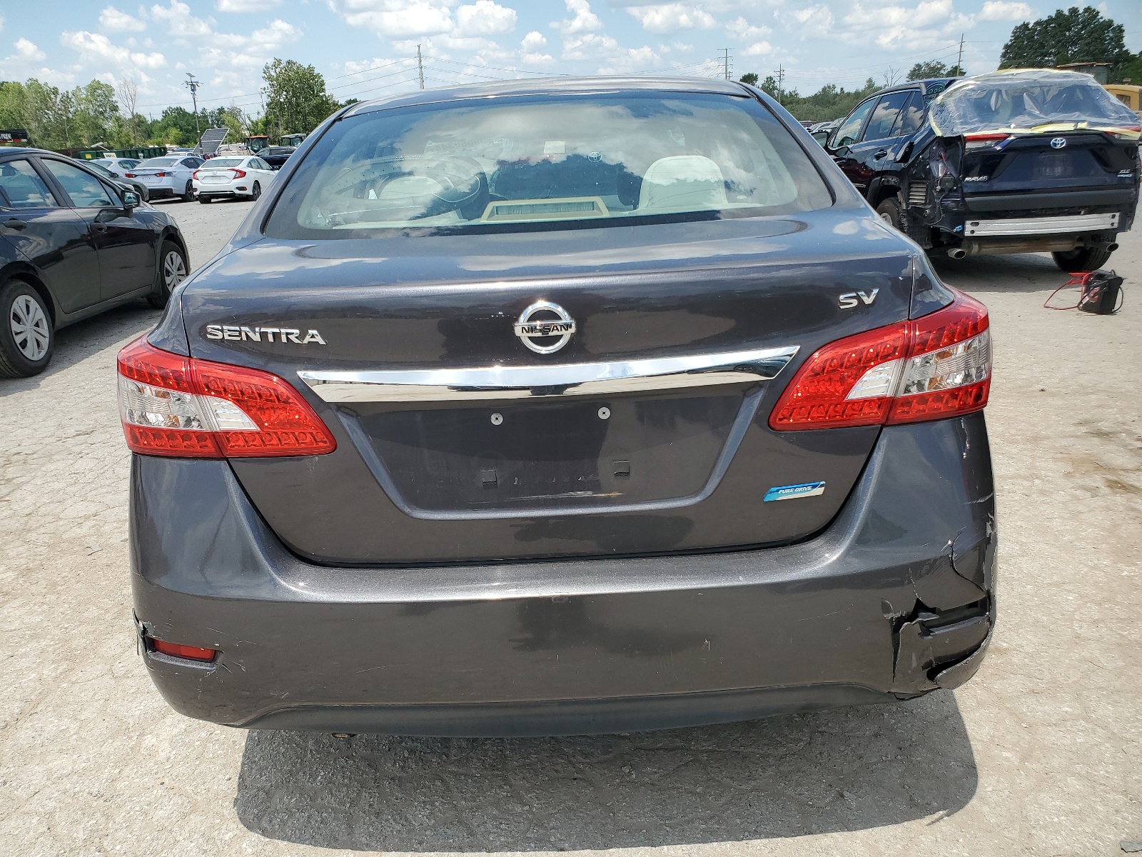 2013 Nissan Sentra S vin: 3N1AB7AP3DL635969