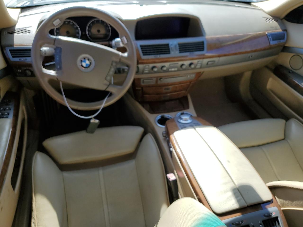 2005 BMW 745 I VIN: WBAGL63545DP76015 Lot: 58576814