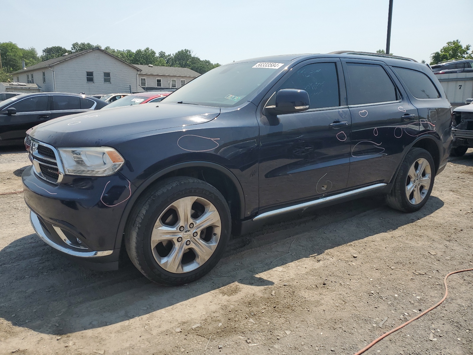 1C4RDJDG8EC595744 2014 Dodge Durango Limited