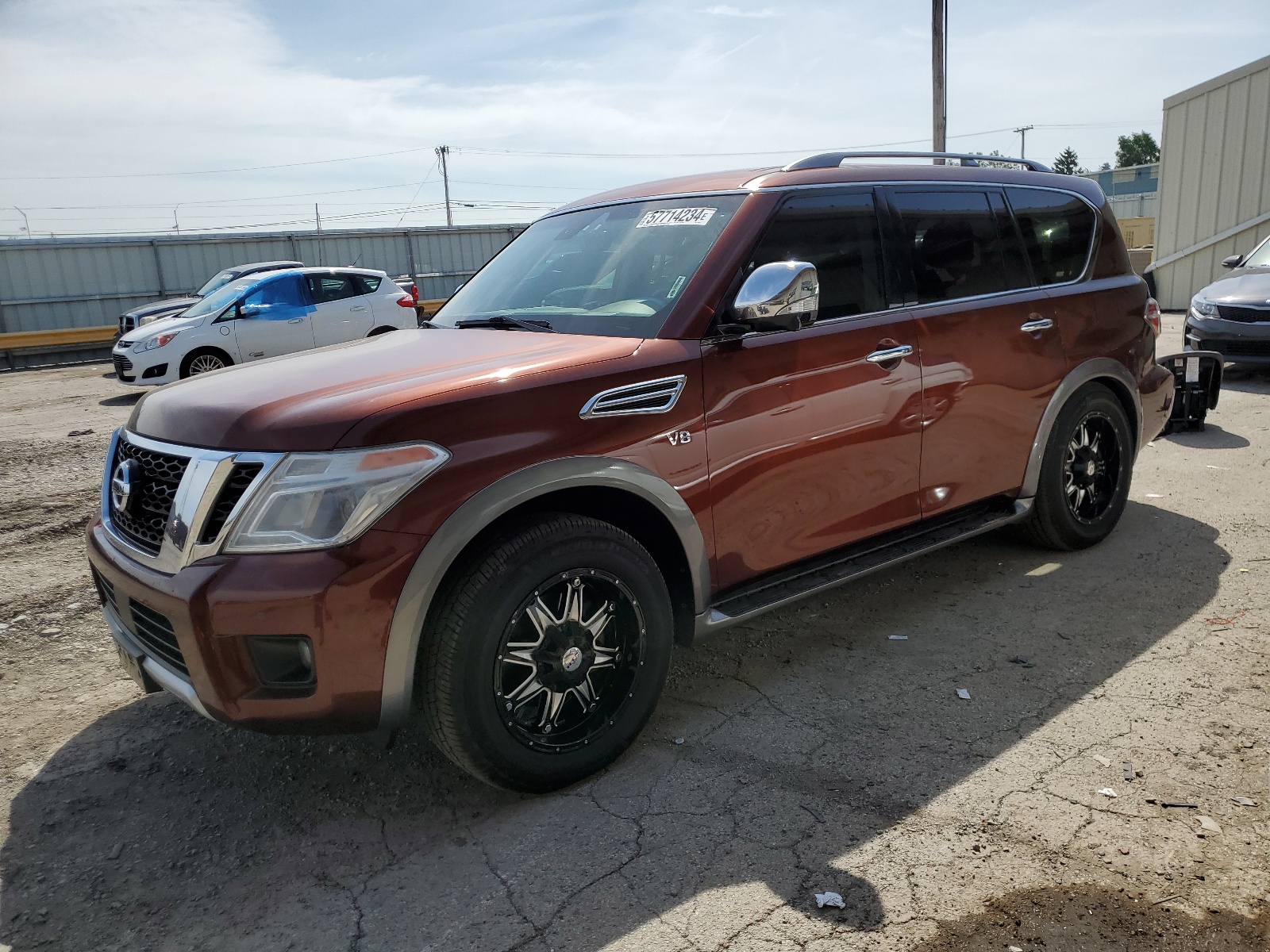 JN8AY2NF0H9701615 2017 Nissan Armada Platinum