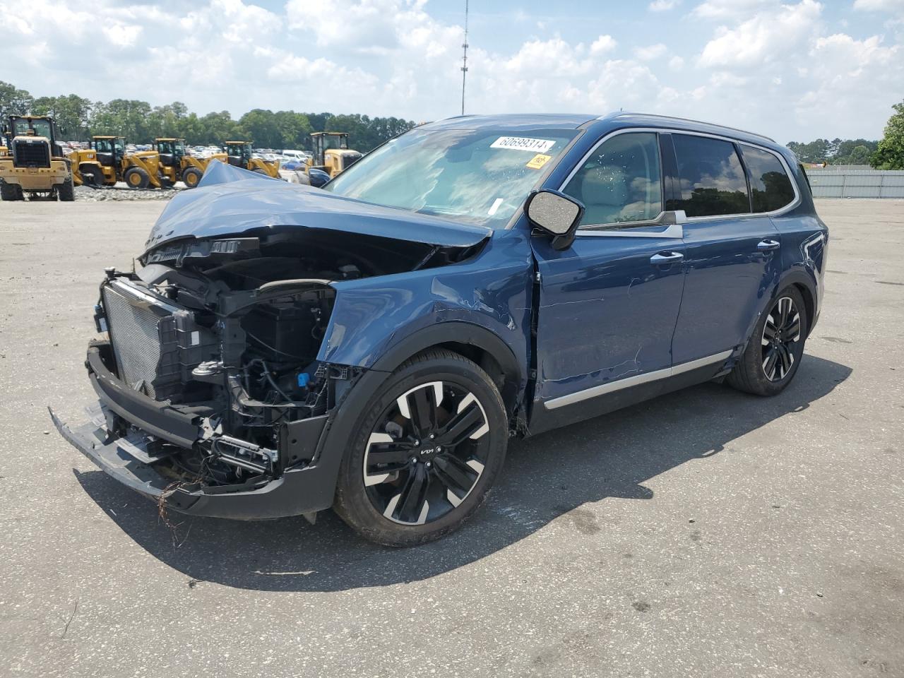 2023 Kia Telluride Sx продається в Dunn, NC - Front End