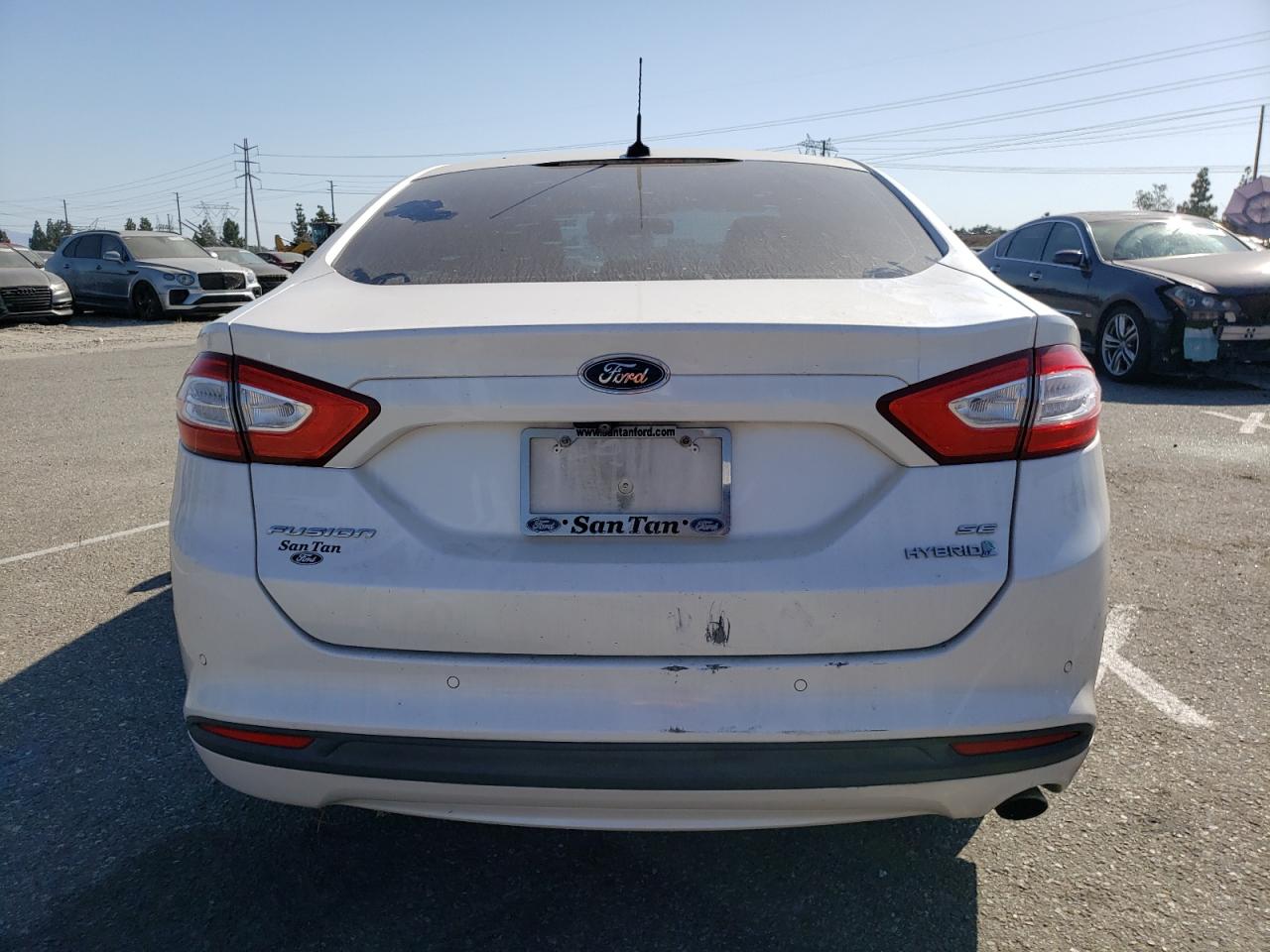 2016 Ford Fusion Se Hybrid VIN: 3FA6P0LU0GR106386 Lot: 60498744