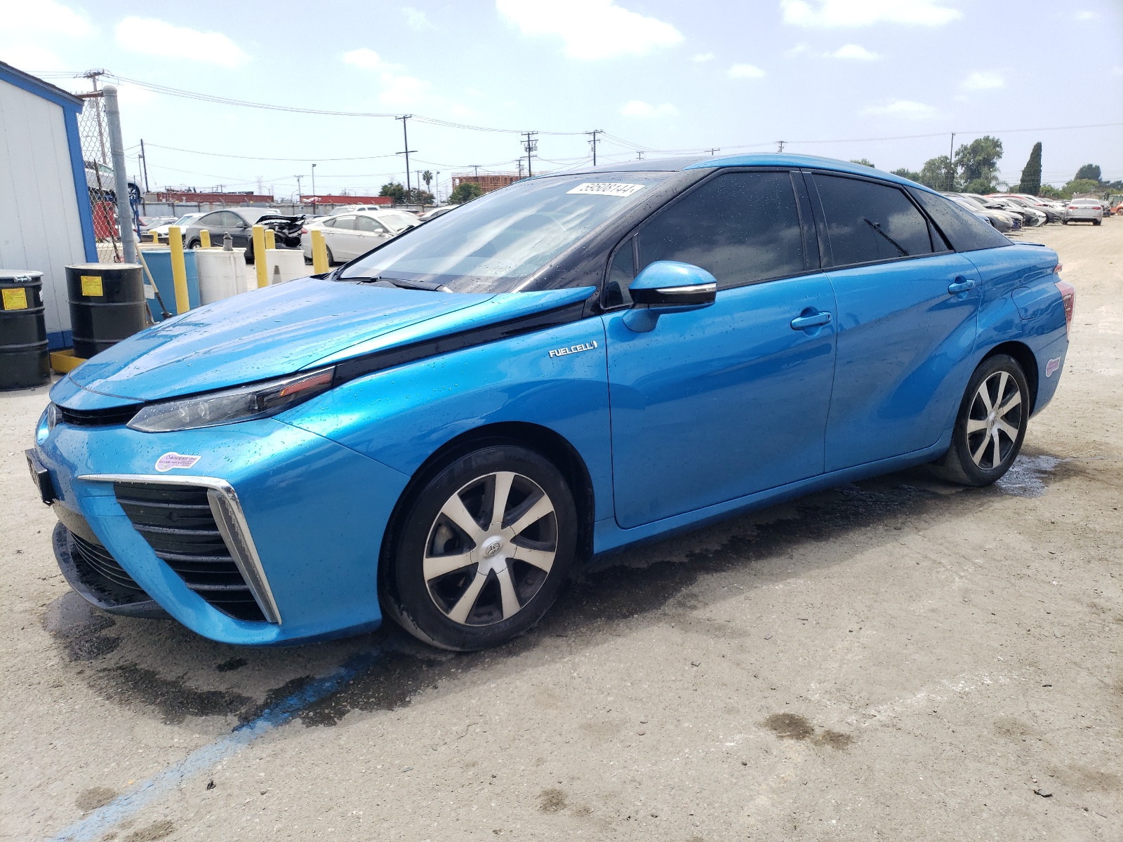 2018 Toyota Mirai vin: JTDBVRBD4JA005034