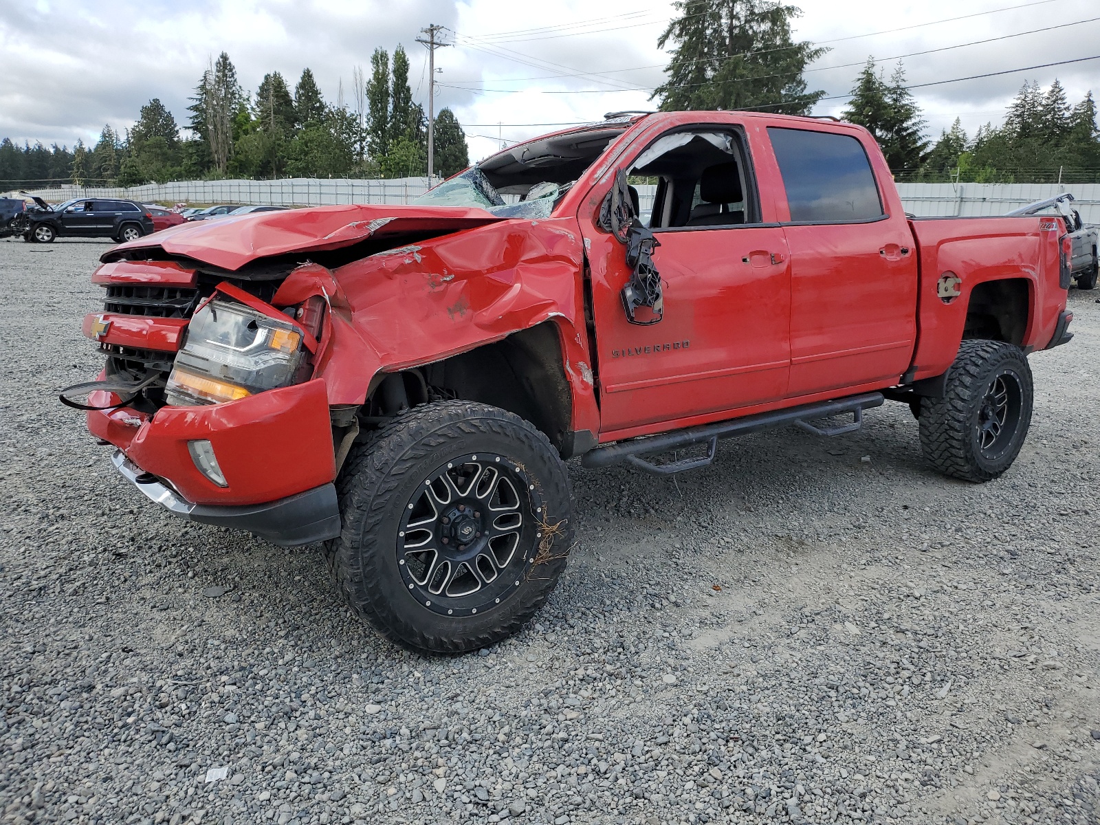 2017 Chevrolet Silverado K1500 Lt vin: 3GCUKREC8HG460212