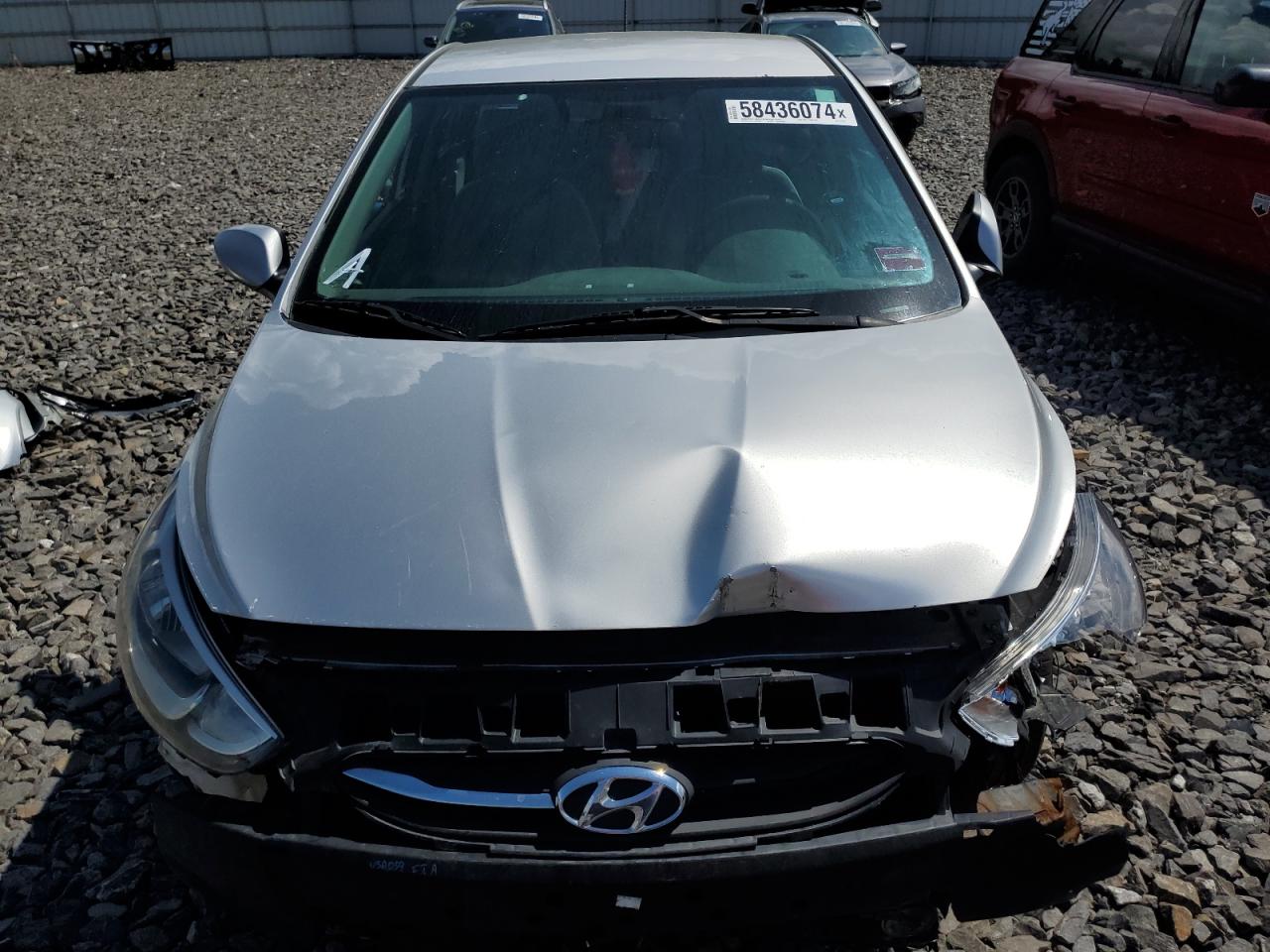 2015 Hyundai Accent Gls VIN: KMHCT4AE4FU917414 Lot: 58436074