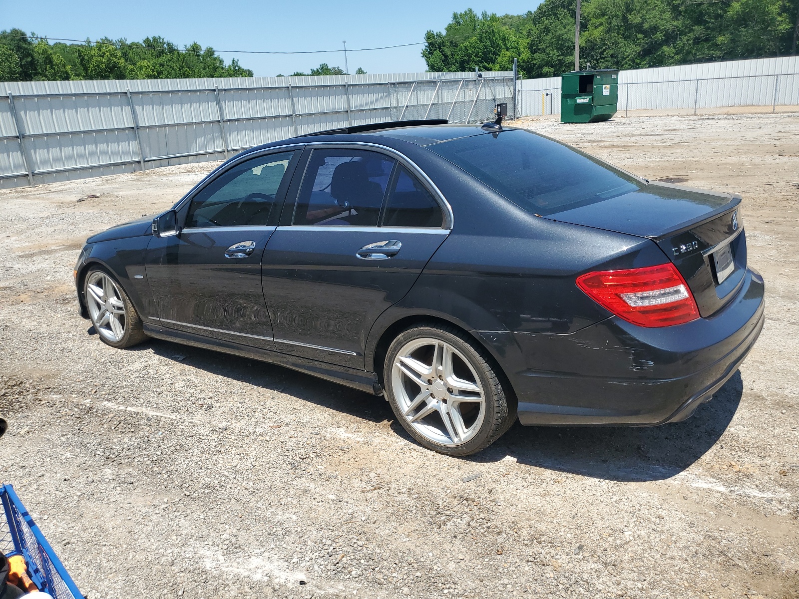 2012 Mercedes-Benz C 250 vin: WDDGF4HB2CR223074