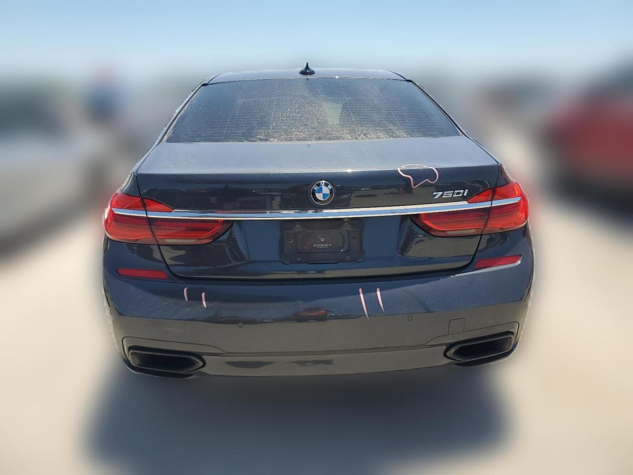 2019 BMW 750 I VIN: WBA7F0C58KGM24666 Lot: 56960354