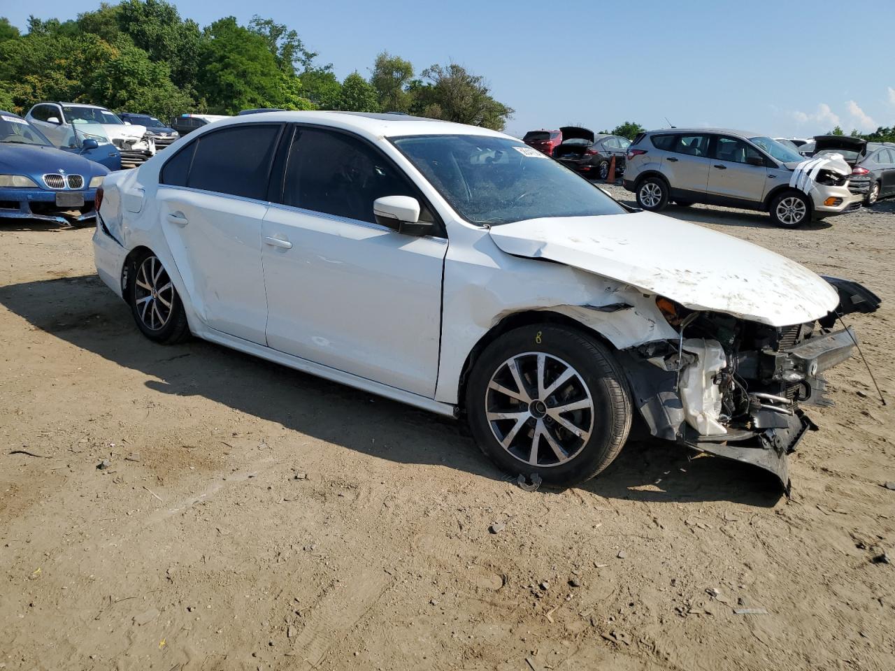 2017 Volkswagen Jetta Se VIN: 3VWDB7AJ4HM202700 Lot: 58541694