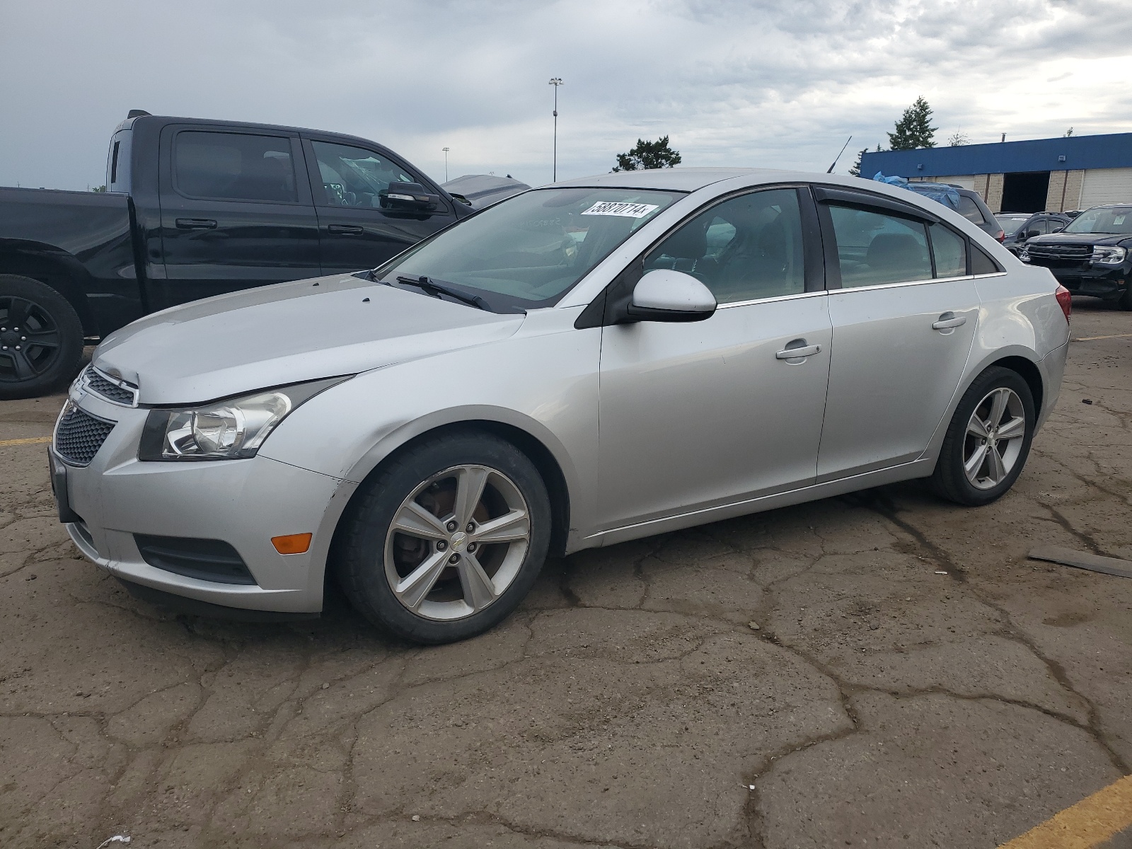 2013 Chevrolet Cruze Lt vin: 1G1PE5SB8D7175484