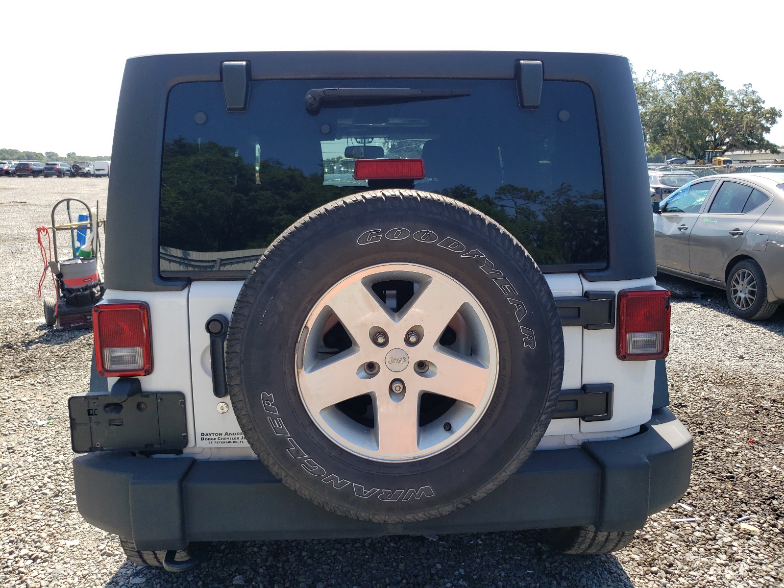 1C4AJWAGXDL657375 2013 Jeep Wrangler Sport