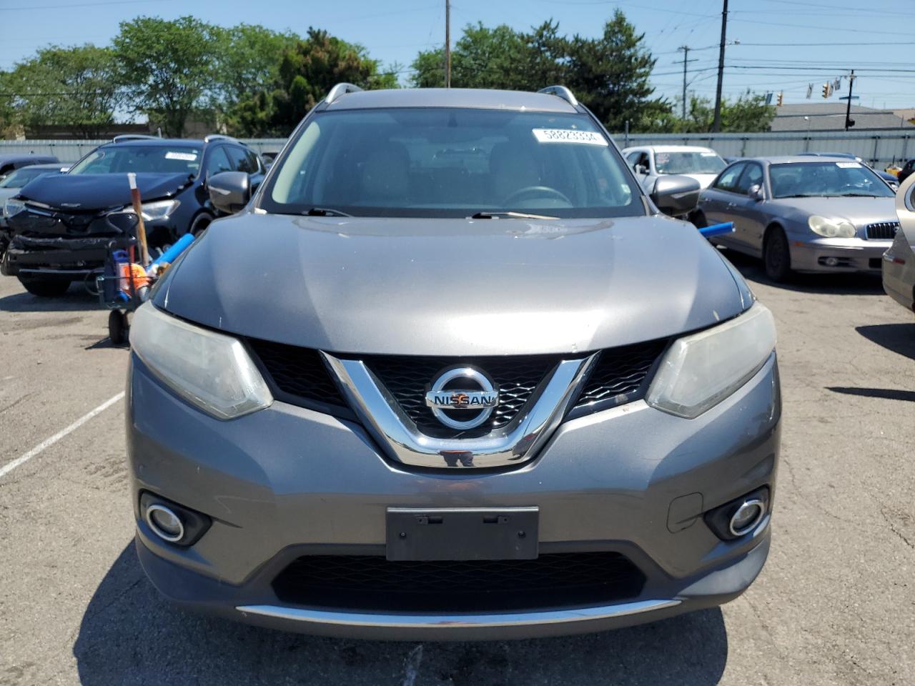 2015 Nissan Rogue S VIN: KNMAT2MT2FP540901 Lot: 58823334