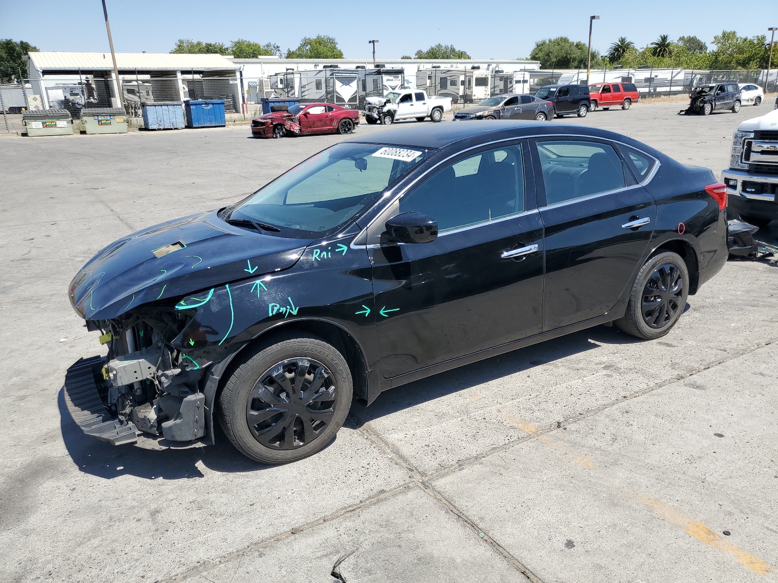 2017 Nissan Sentra S vin: 3N1AB7AP7HY315532