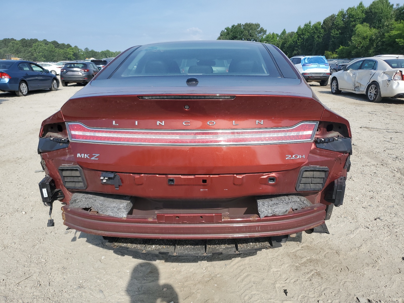 3LN6L2LUXER801629 2014 Lincoln Mkz Hybrid