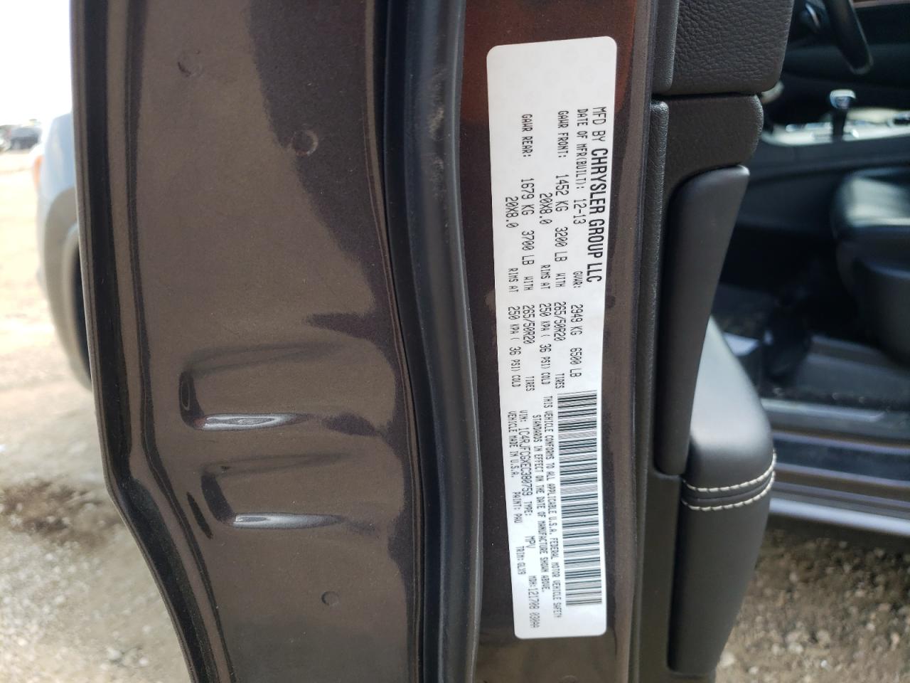 2014 Jeep Grand Cherokee Overland VIN: 1C4RJFCGXEC380759 Lot: 60078544