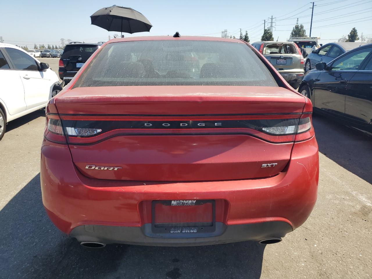 2013 Dodge Dart Sxt VIN: 1C3CDFBA7DD305525 Lot: 61336054