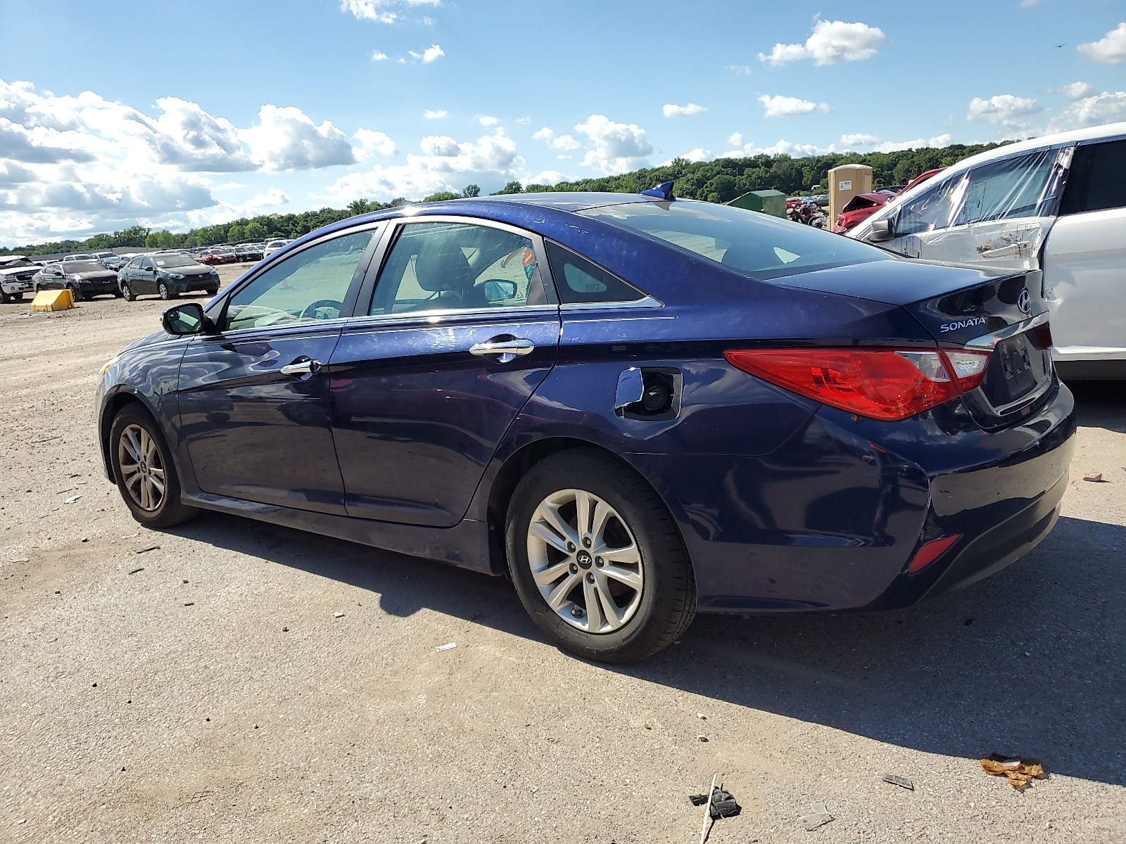 2014 Hyundai Sonata Gls vin: 5NPEB4AC2EH944473