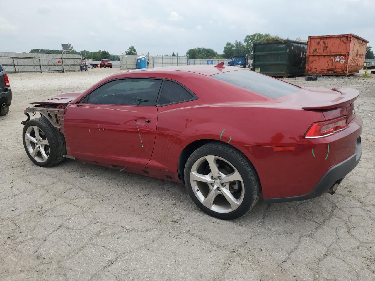 2015 Chevrolet Camaro Lt VIN: 2G1FD1E33F9242828 Lot: 59330634