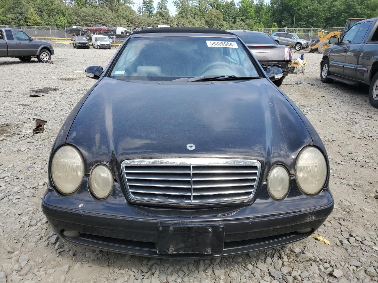 2001 Mercedes-Benz Clk 430 VIN: WDBLK70G21T080283 Lot: 59336984