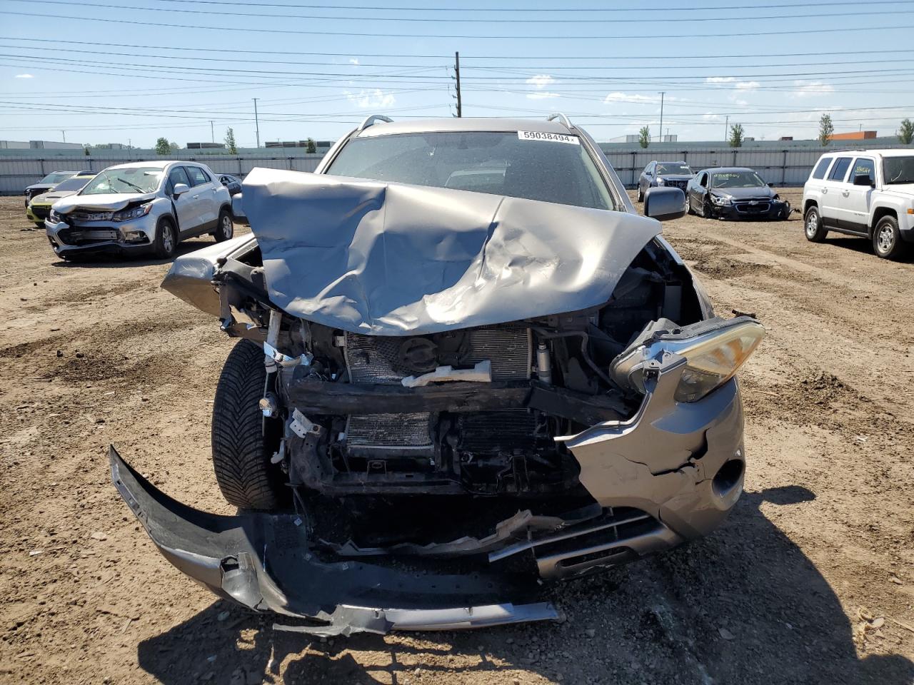 2012 Nissan Rogue S VIN: JN8AS5MT9CW295718 Lot: 59038494