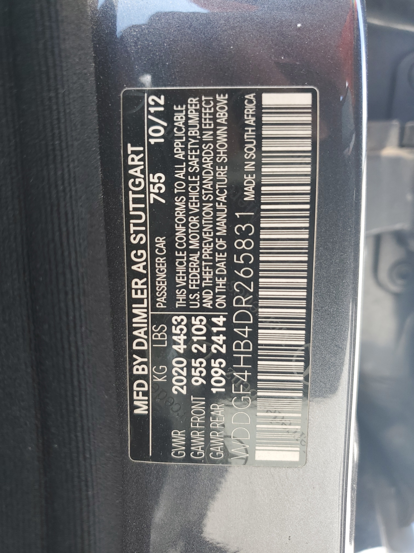 WDDGF4HB4DR265831 2013 Mercedes-Benz C 250