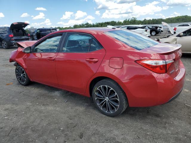  TOYOTA COROLLA 2015 Красный