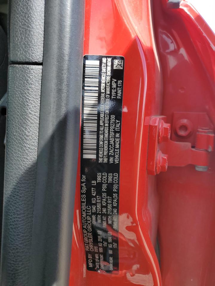 2015 Jeep Renegade Latitude VIN: ZACCJABT6FPB27930 Lot: 57838624