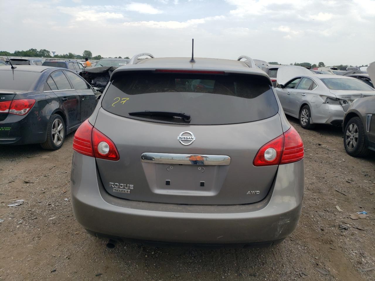 2015 Nissan Rogue Select S VIN: JN8AS5MV6FW768318 Lot: 62928424