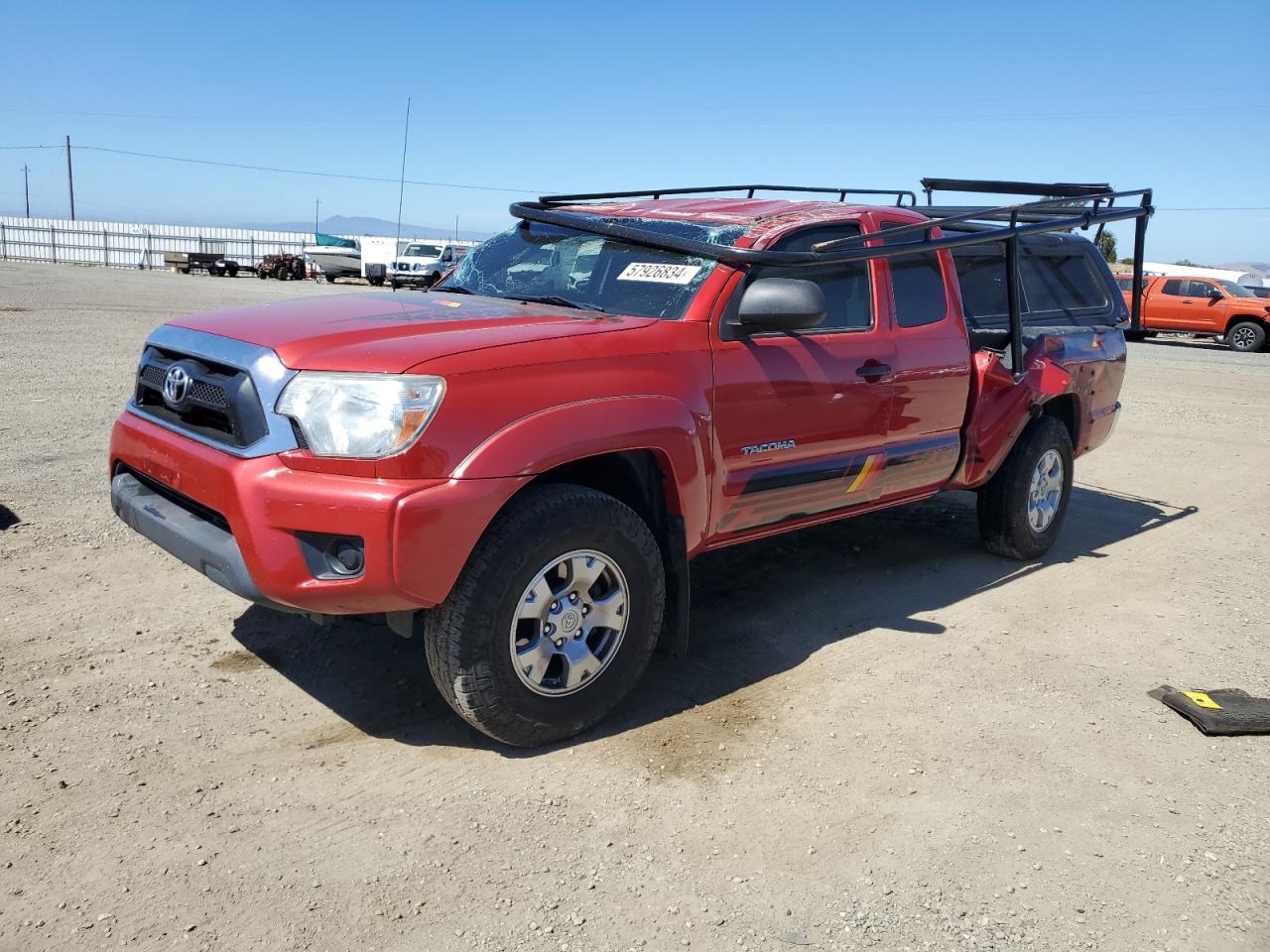 5TFUX4EN5DX021853 2013 Toyota Tacoma Access Cab