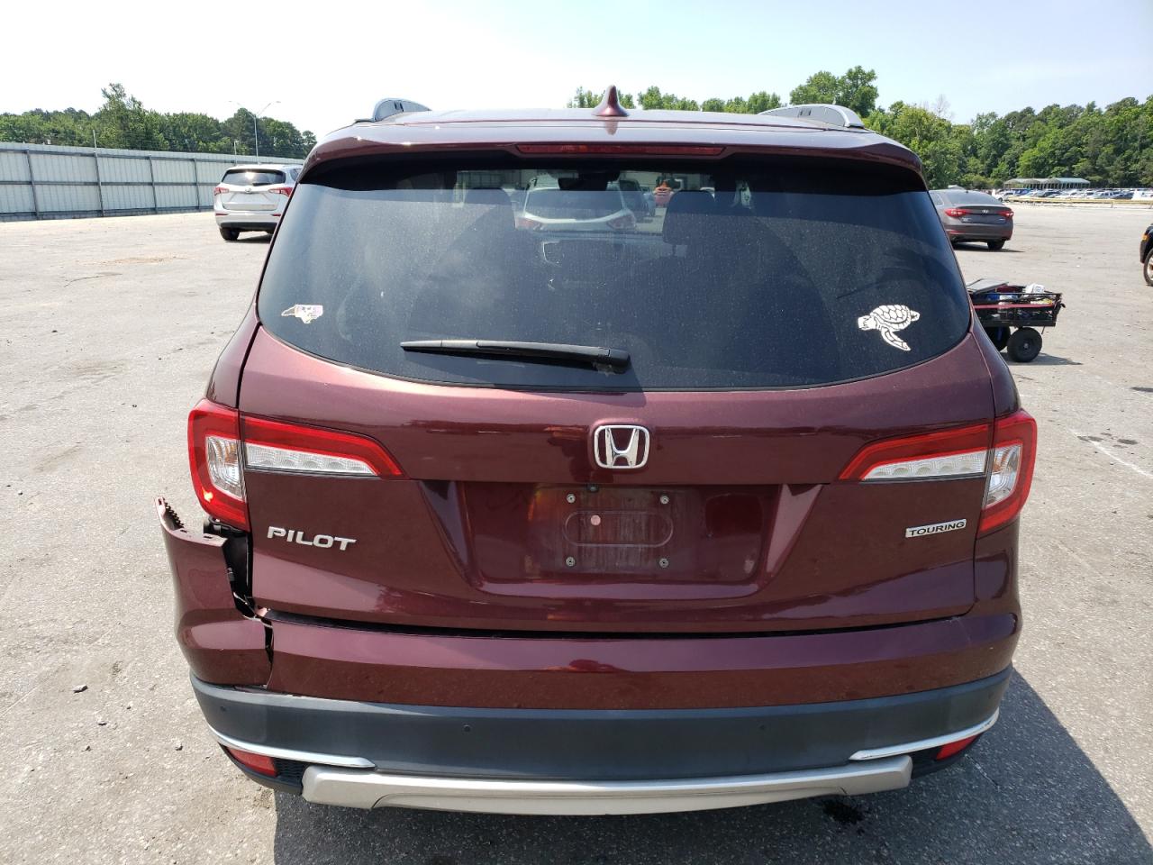2019 Honda Pilot Touring VIN: 5FNYF5H64KB026905 Lot: 59137074
