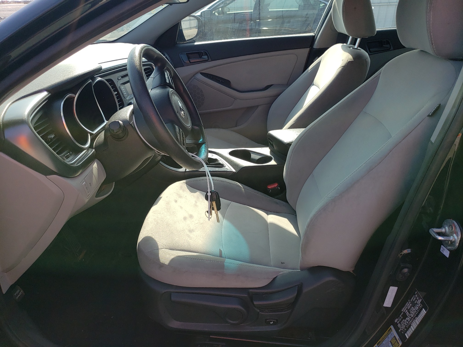 5XXGM4A7XEG291182 2014 Kia Optima Lx