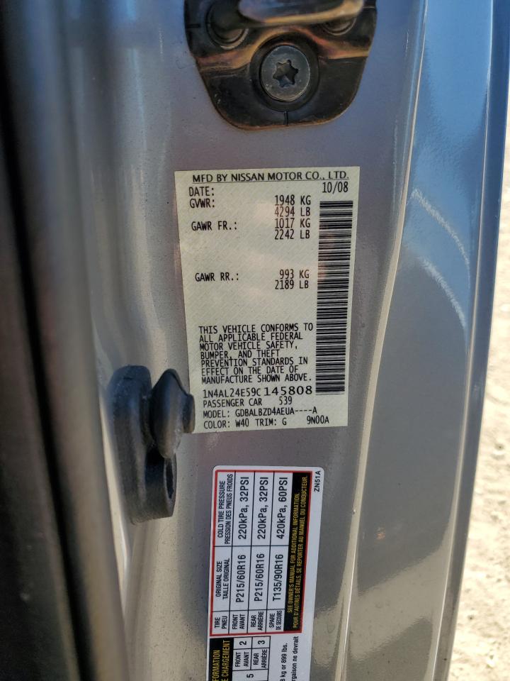 1N4AL24E59C145808 2009 Nissan Altima 2.5S