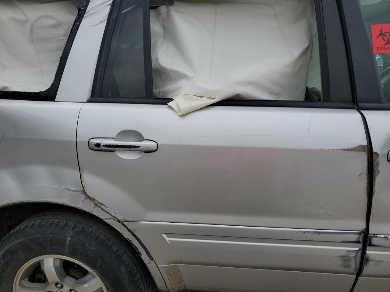 2007 Honda Pilot Exl VIN: 5FNYF28527B035602 Lot: 61130114