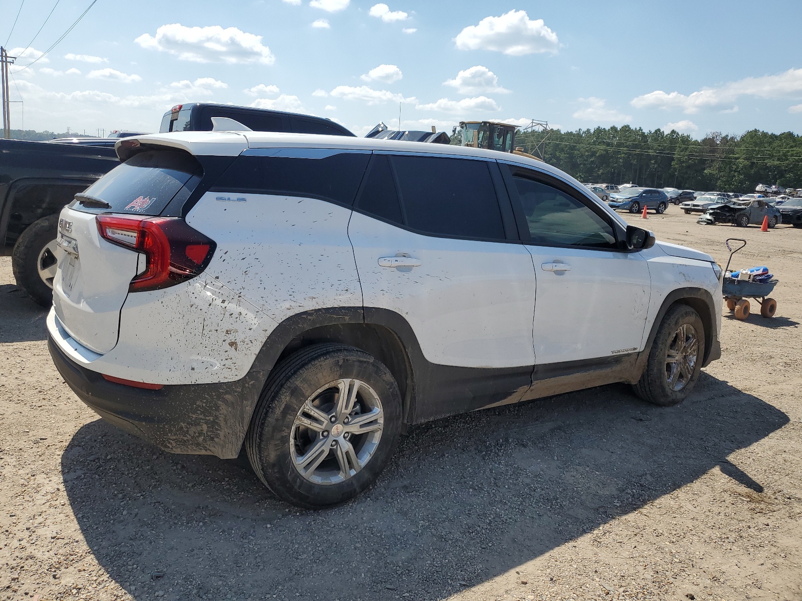 2022 GMC Terrain Sle vin: 3GKALMEV8NL311634