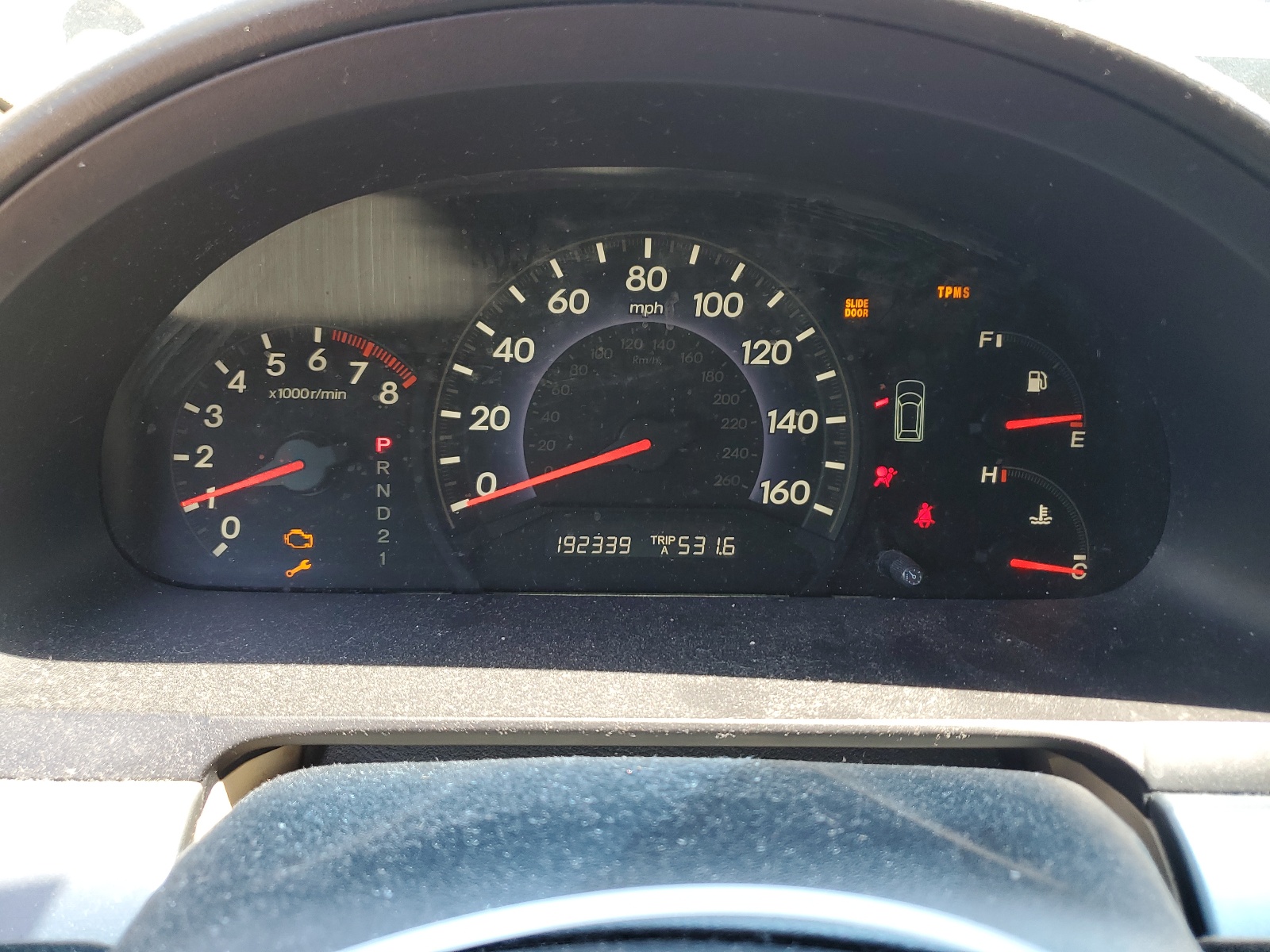 5FNRL38677B108992 2007 Honda Odyssey Exl