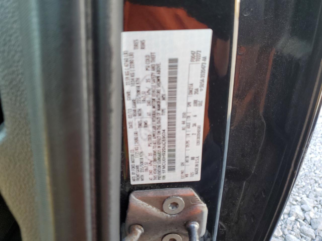 2013 Ford Escape Sel VIN: 1FMCU0H92DUC69034 Lot: 58926904