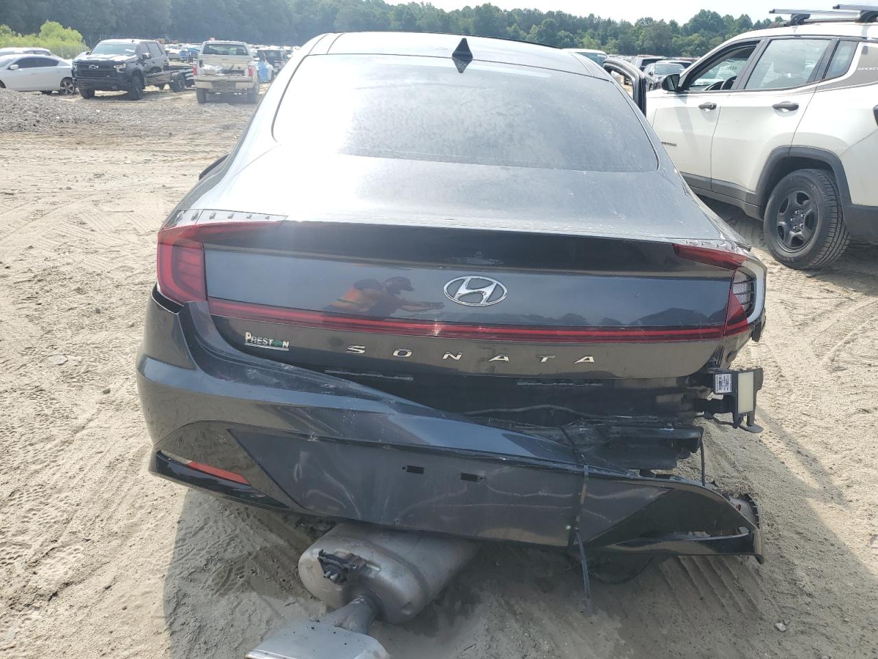 2021 Hyundai Sonata Sel VIN: 5NPEF4JA5MH116161 Lot: 58046384