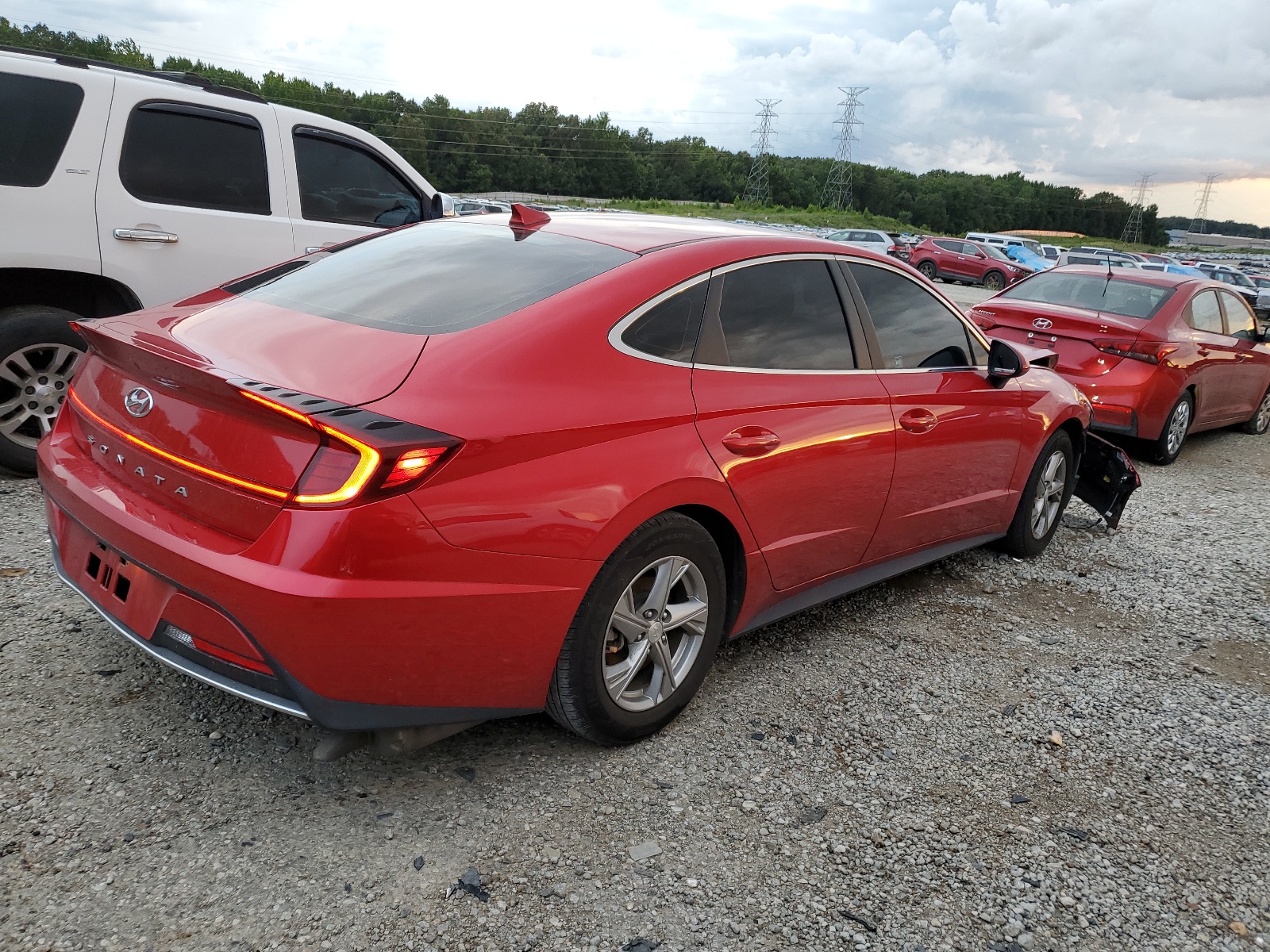 5NPEG4JA7MH081345 2021 Hyundai Sonata Se