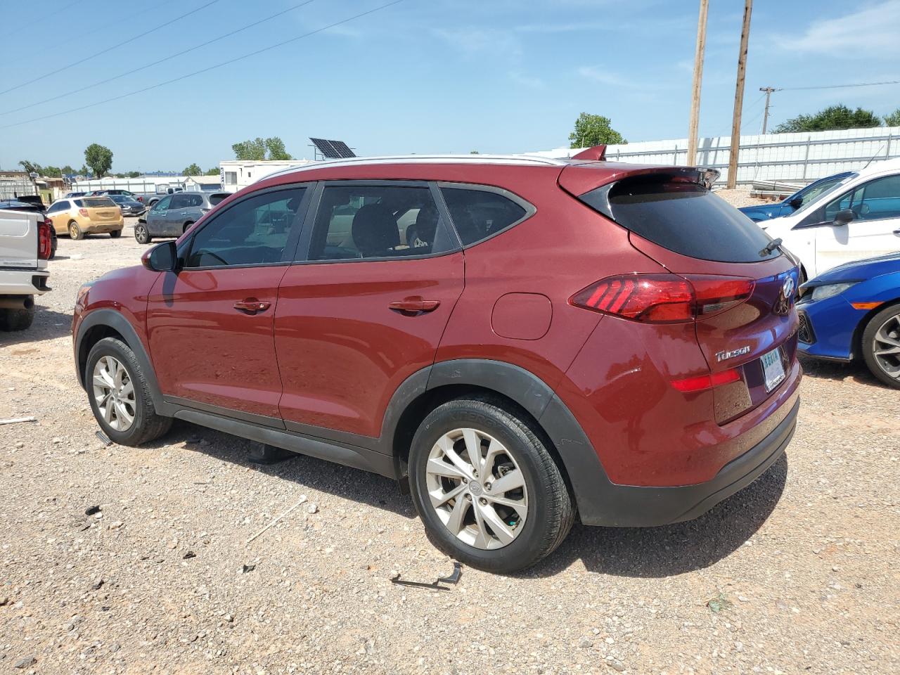 KM8J33A45KU005362 2019 HYUNDAI TUCSON - Image 2