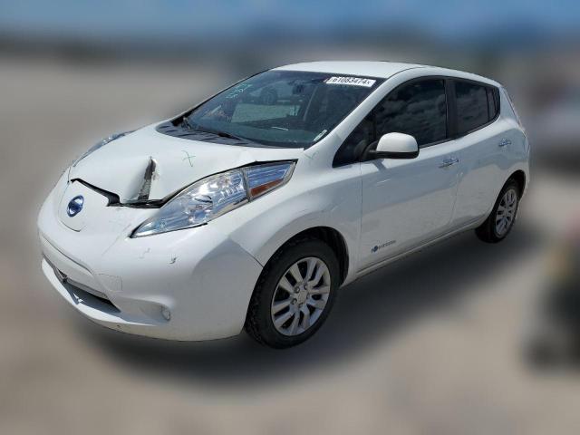  NISSAN LEAF 2015 Белый