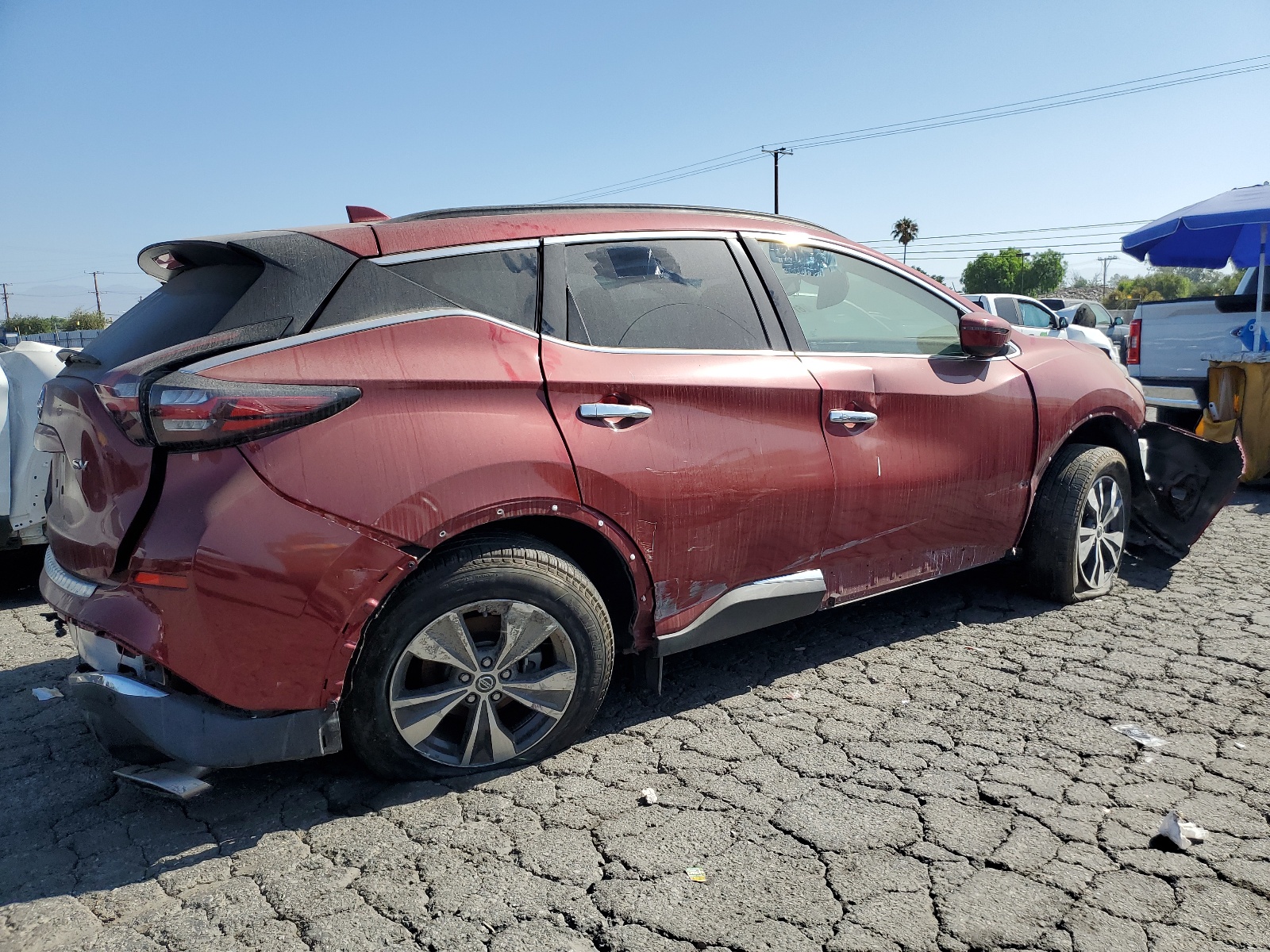 2022 Nissan Murano Sv vin: 5N1AZ2BJ0NC114495