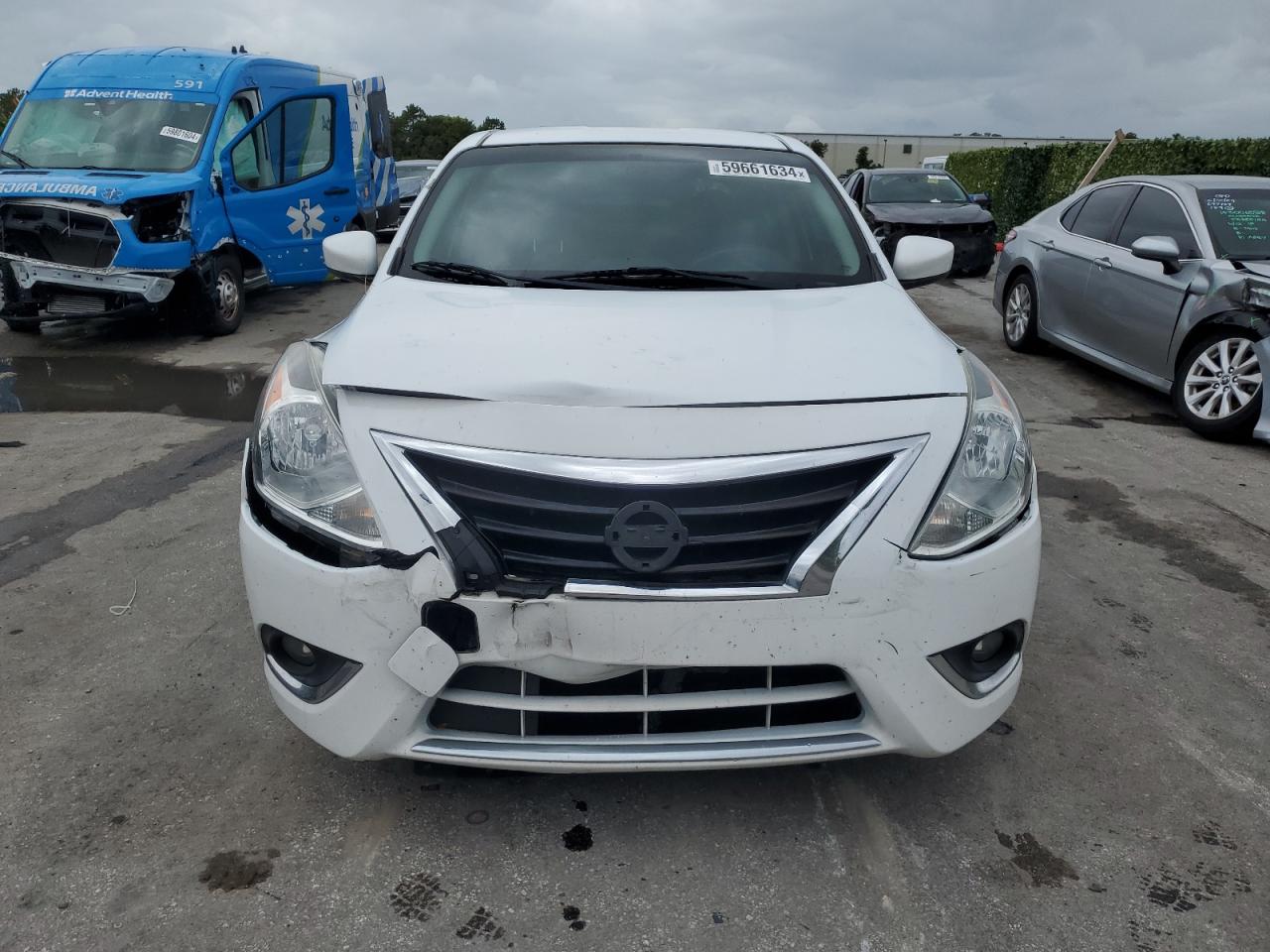 2017 Nissan Versa S VIN: 3N1CN7AP8HL852553 Lot: 59661634