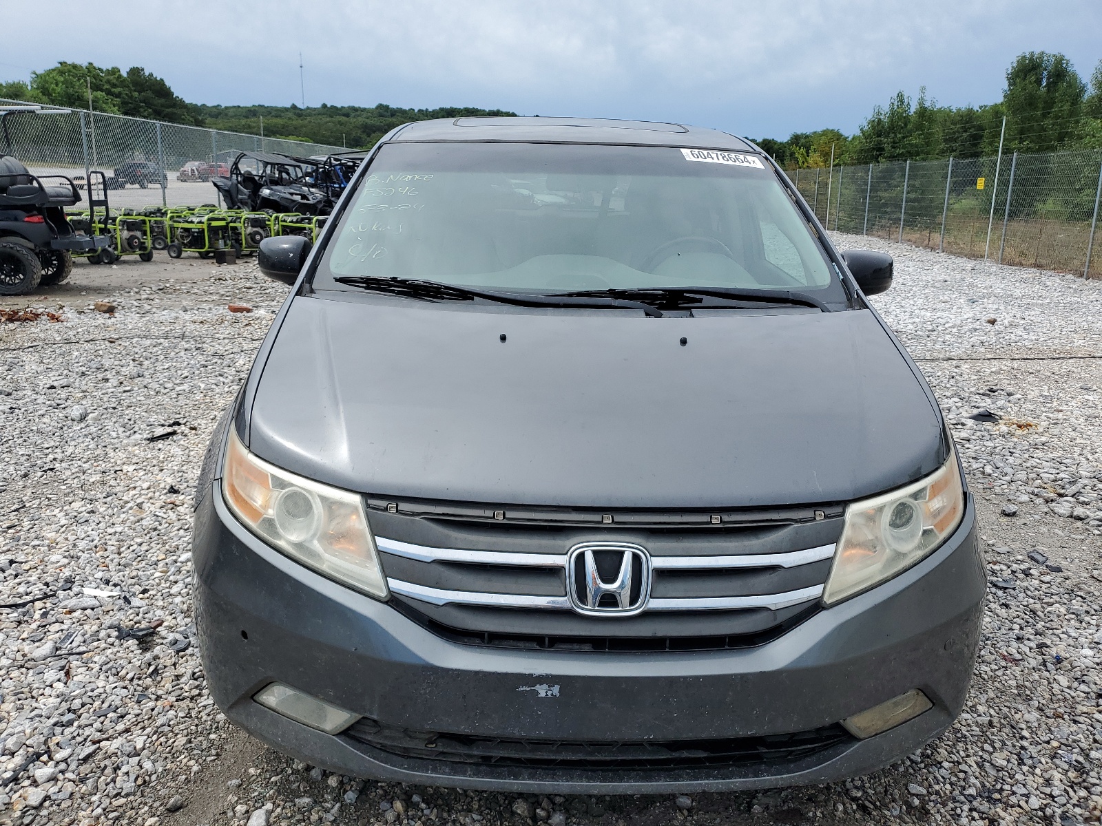 2012 Honda Odyssey Touring vin: 5FNRL5H98CB069409