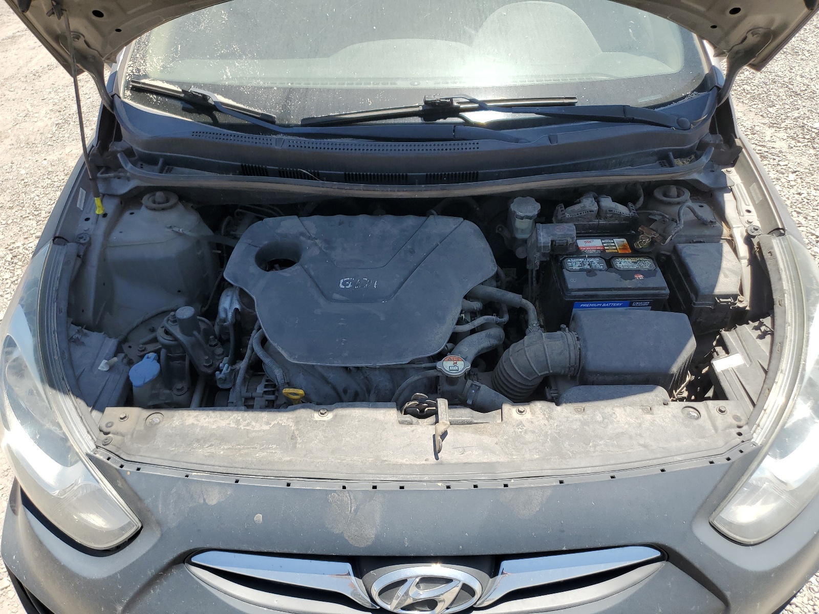 2013 Hyundai Accent Gls vin: KMHCT4AE1DU537511