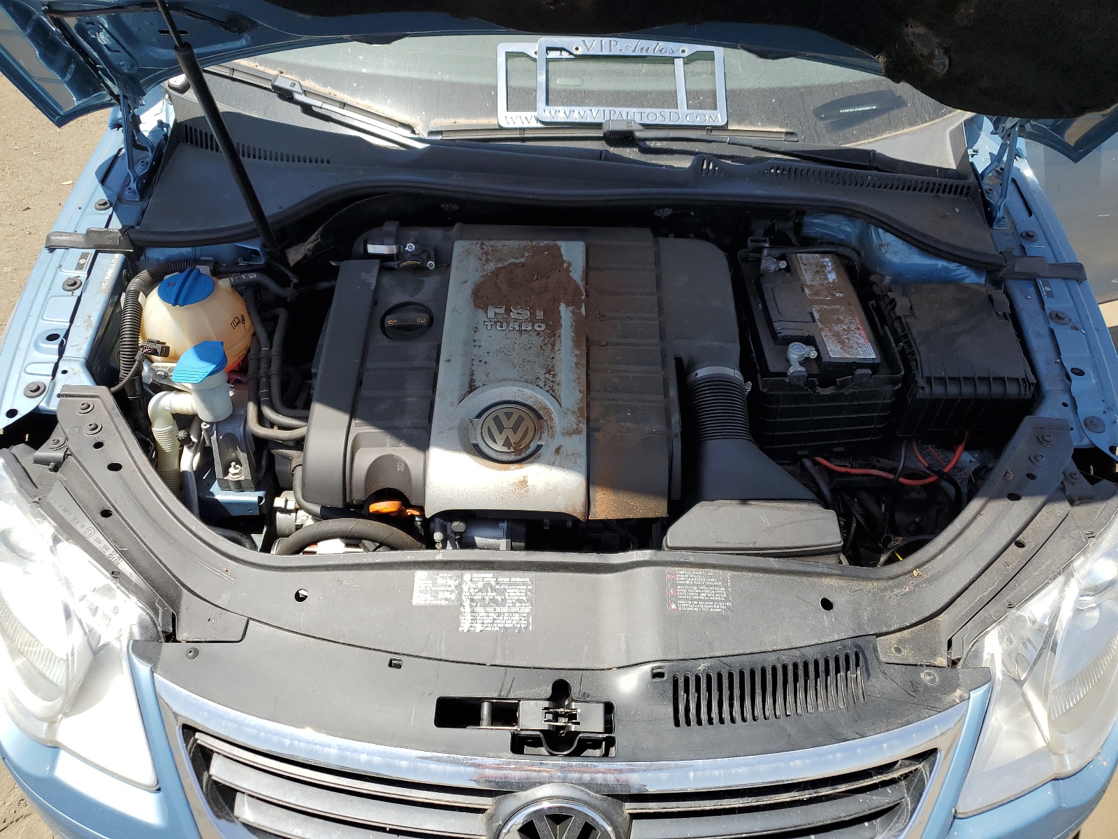 WVWFA71F28V056118 2008 Volkswagen Eos Lux