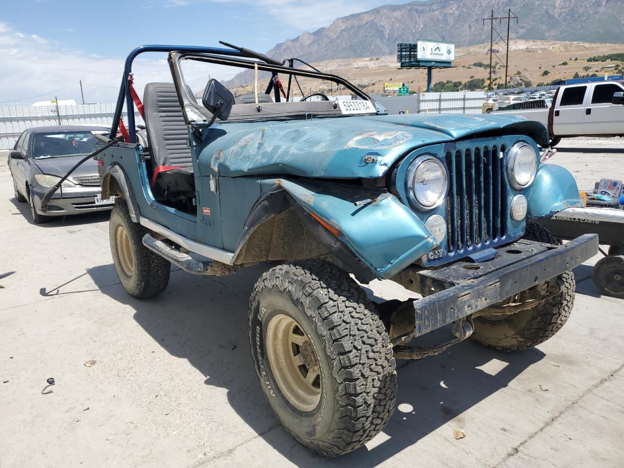 1976 Jeep Cj7 4Wd VIN: J6A93EA055910 Lot: 59533184