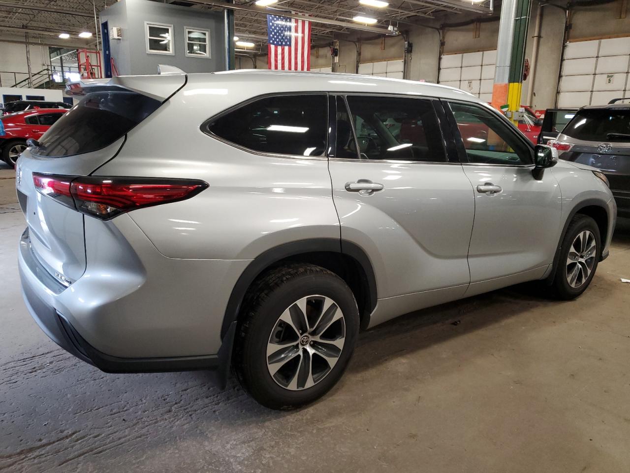 2021 Toyota Highlander Xle VIN: 5TDGZRBH2MS539766 Lot: 58174774