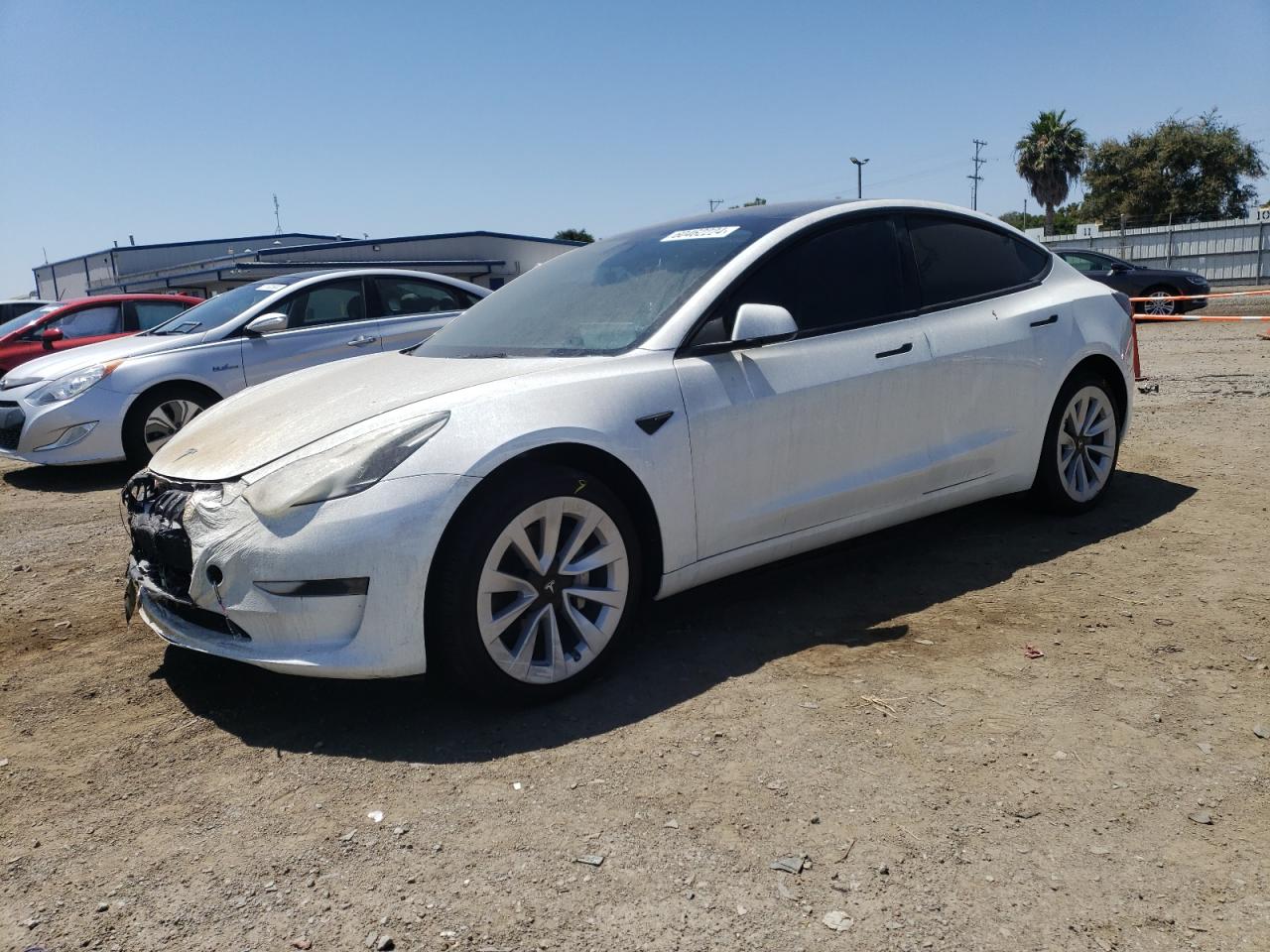 VIN 5YJ3E1EA9PF428411 2023 TESLA MODEL 3 no.1