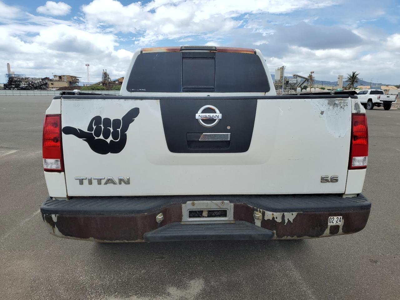 2004 Nissan Titan Xe VIN: 1N6AA07AX4N500866 Lot: 58927454