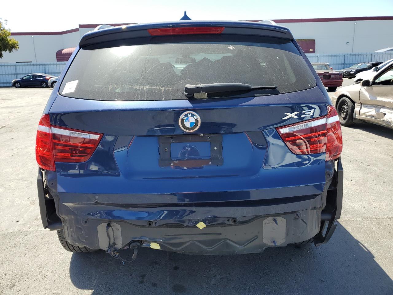 2015 BMW X3 xDrive28I VIN: 5UXWX9C59F0D49704 Lot: 57948524